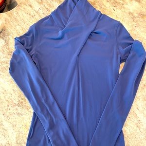 Lululemon Blue Pullover Align + Thumbholes
